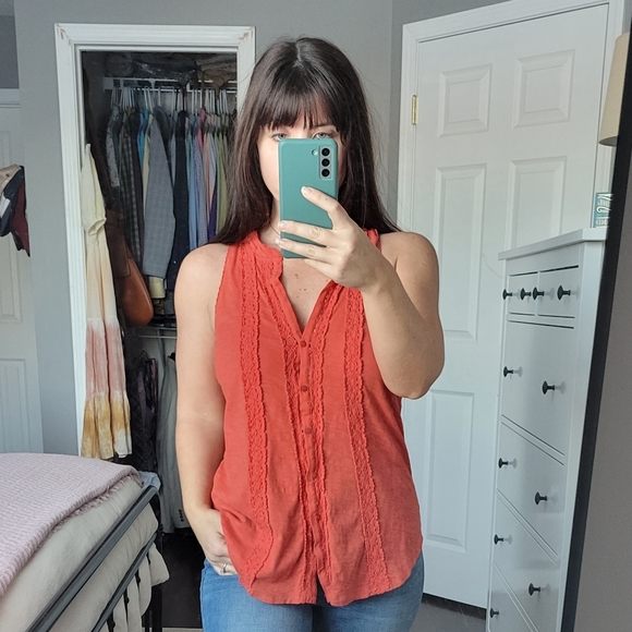 ❌️SOLD❌️Anthropologie Meadow Rue Jenson Top - Picture 4 of 5